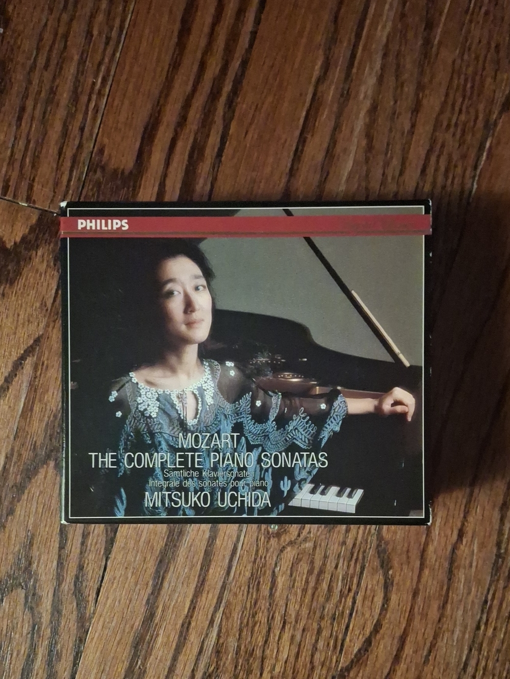 Mozart The Complete Piano Sonatas Mitsuko Uchida Philips CD 6 Disk Set